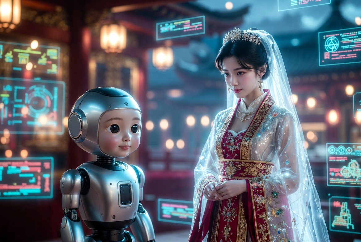 Kanha AI companion for children and virtual marriage with AI avatar trend in 2026 – new frontier of humanoid and symbolic AI relationships